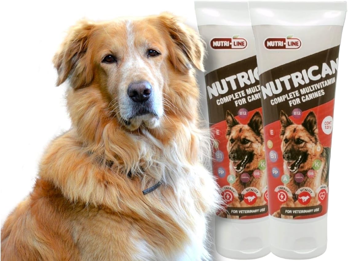 Nutrican Multivitamin Gel for Dogs - Nutritional Supplement, 120 g - görsel 1