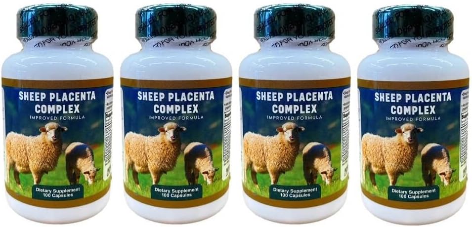 Nu-Health Sheep Placenta Complex (100 Capsules) - görsel 3