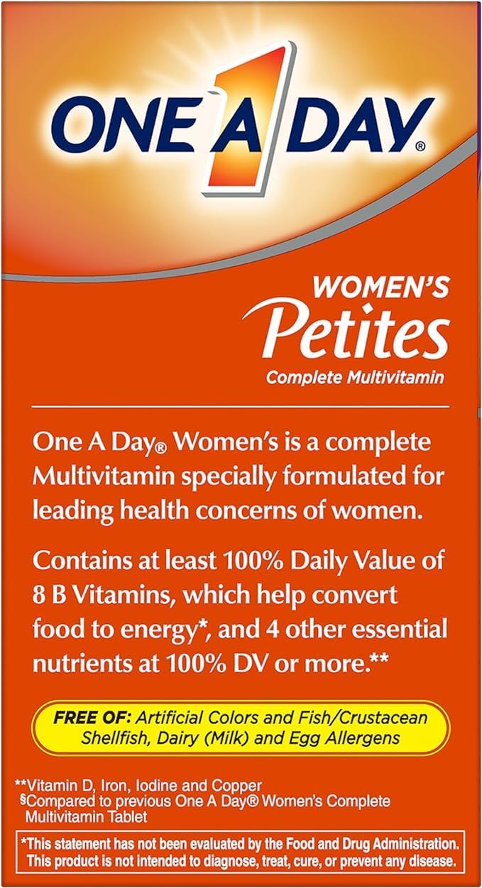 ONE A DAY Women's Petites Multivitamin - 320 Tablets - görsel 3