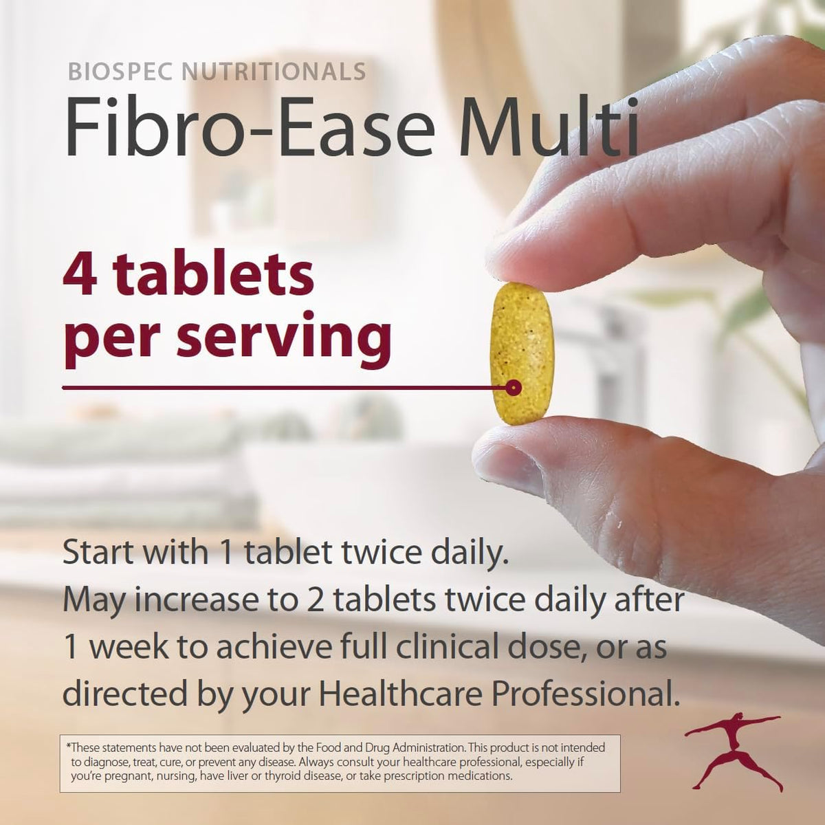 BIOSPEC NUTRITIONALS Fibro-Ease Multi – High – Methylcobalamin (B12): Vital for nerve health, energy production, – Image 3