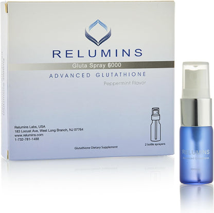 Relumins Highest Dose Sublingual Glutathione Oral Spray – New Advanced Formula 6000mg Plus Zinc