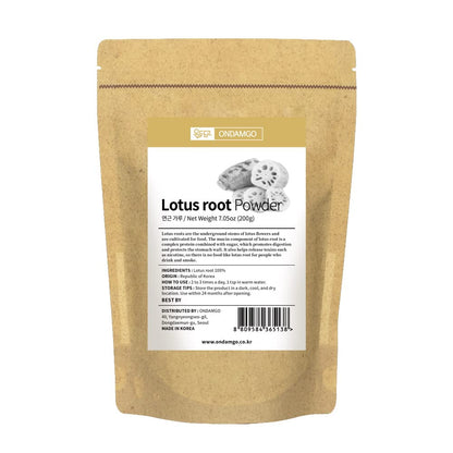 Korean Natural Lotus Root Powder – 200g