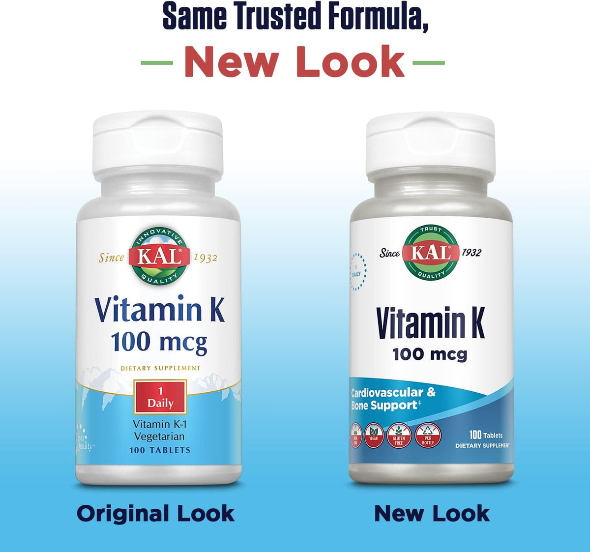 KAL Vitamin K1 100 mcg Tablets, 100 Tablets - görsel 2