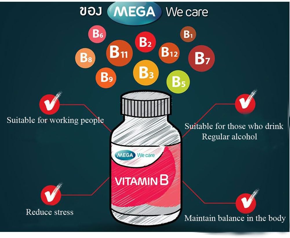 Mega We Care Nat B - 100 Capsules - görsel 7