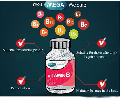 Mega We Care Nat B - 100 Capsules