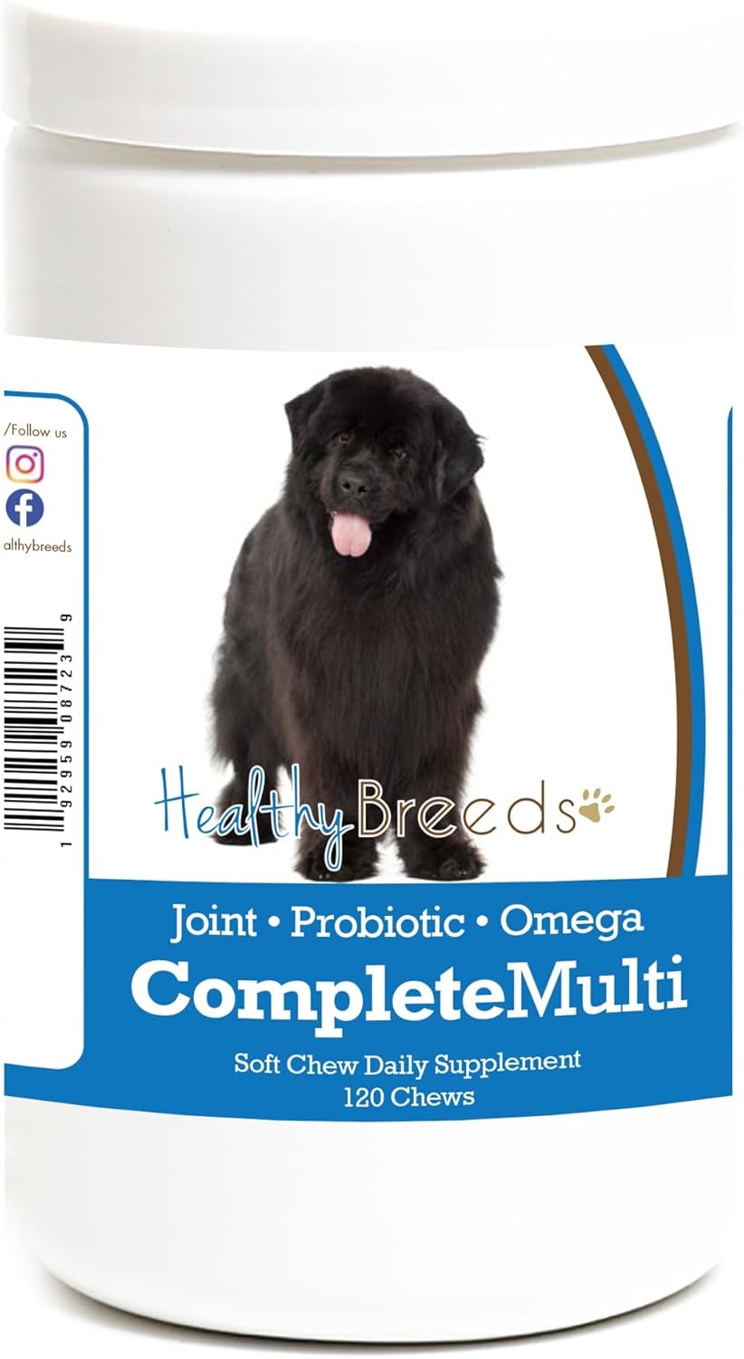 Healthy Breeds Newfoundland All in One Multivitamin Soft Chew 120 Chews - görsel 1