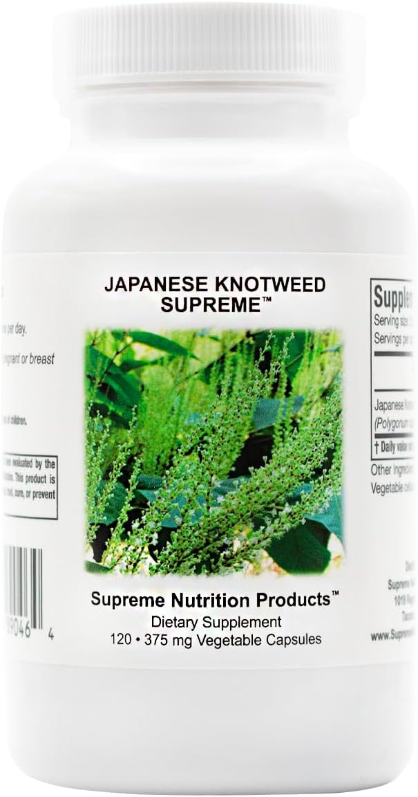 Supreme Nutrition Japanese Knotweed Supreme, 120 Vegetarian Capsules - görsel 1