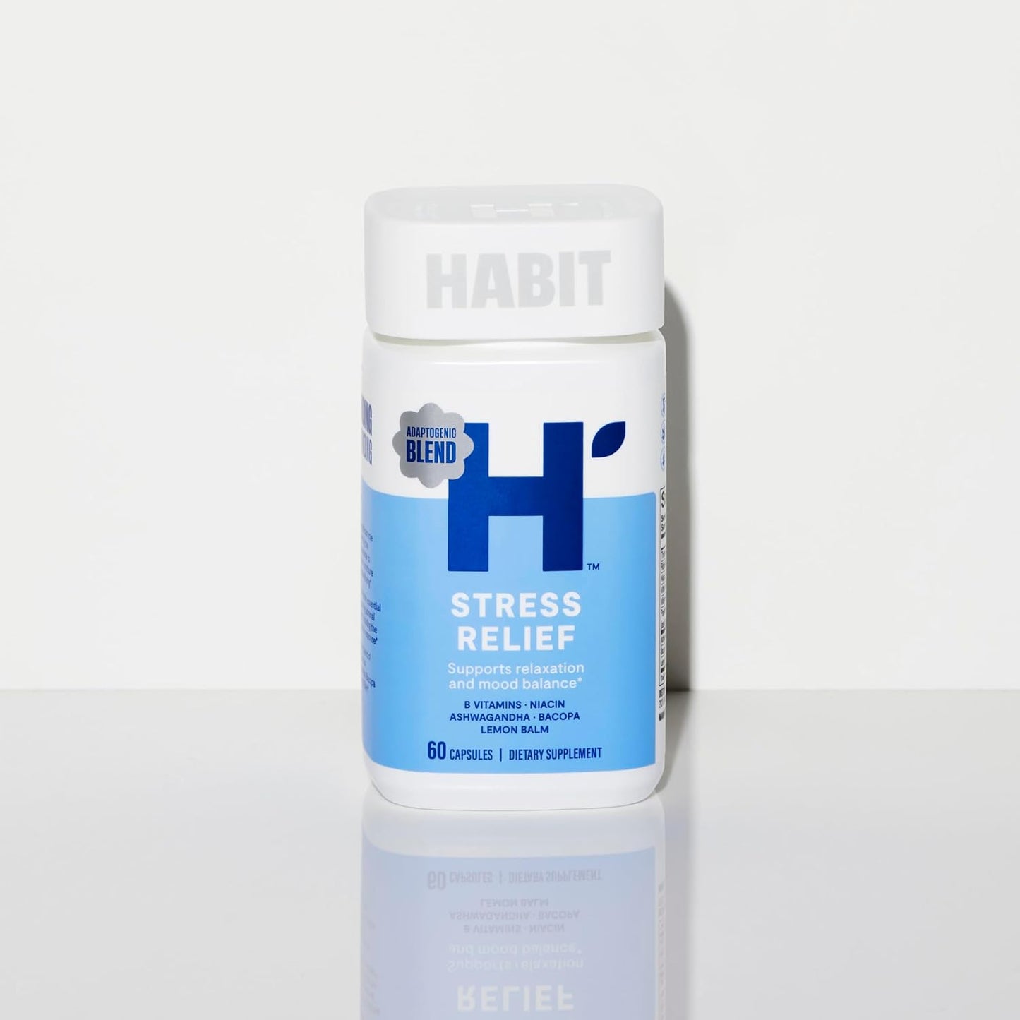 Habit Stress Relief Food Supplement 2 Pack (120 Capsules) - Supports Relaxation & Mood Balance - görsel 9