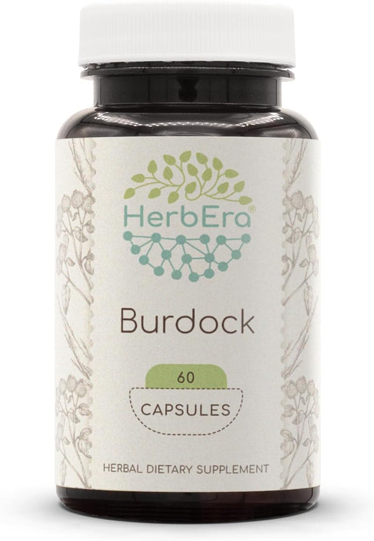 HerbEra Burdock Root 500 mg - 60 Capsules