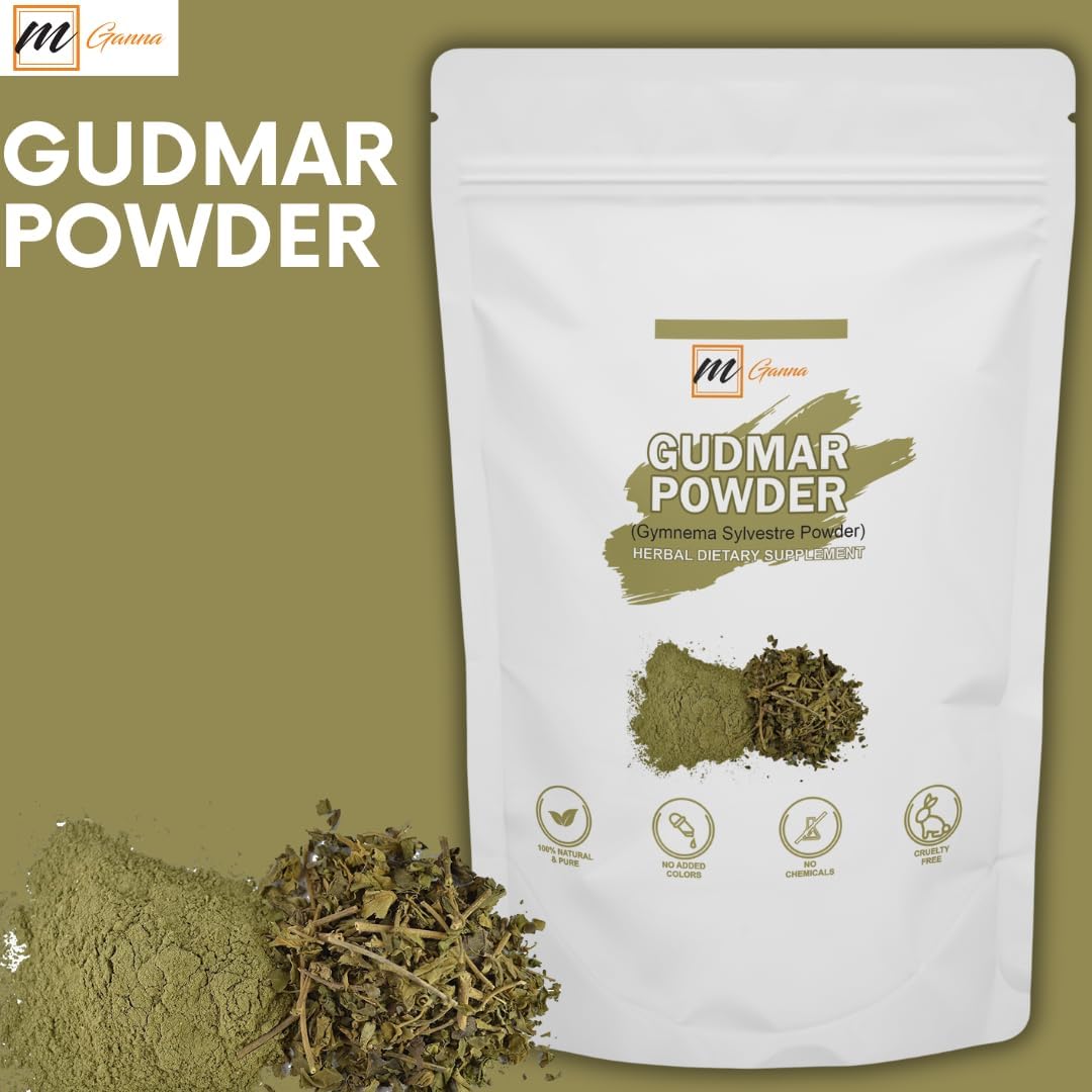 100% Natural Pure Gudmar (Gymnema Sylvestre) Powder for Health and Skin care 227 g – Image 3