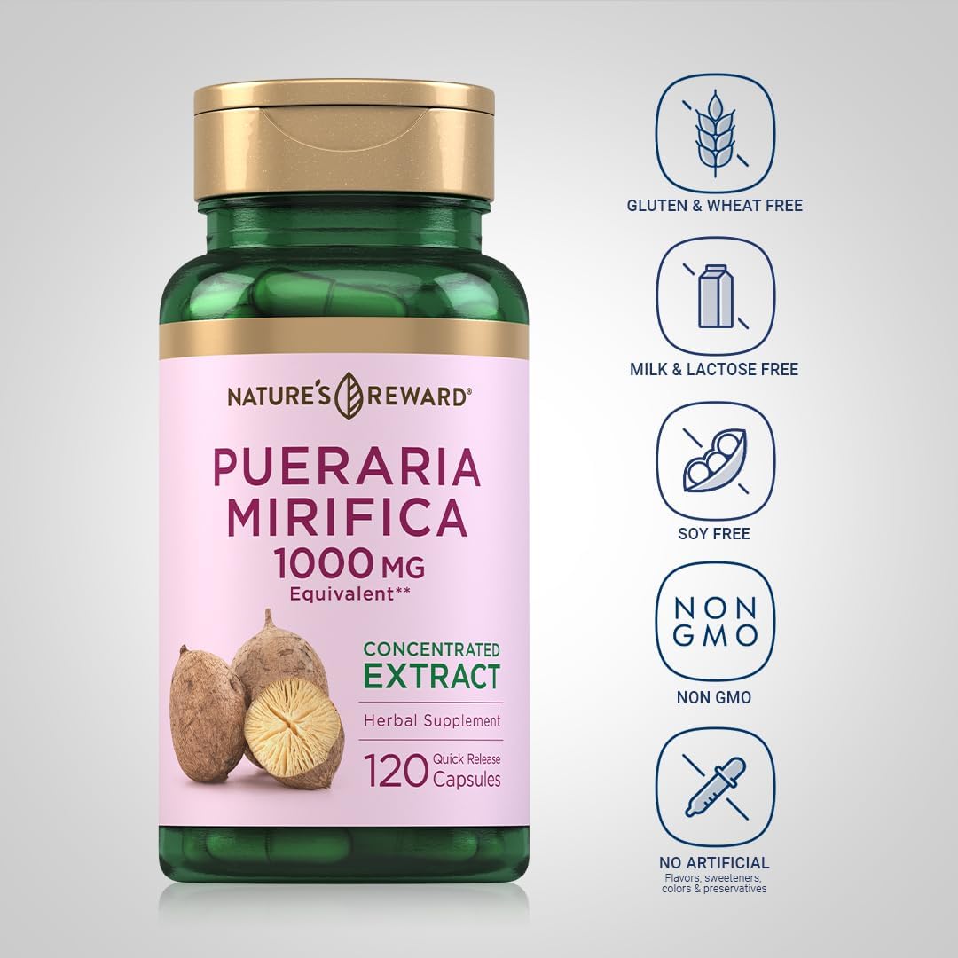 Nature's Reward Pueraria Mirifica Capsules - görsel 3