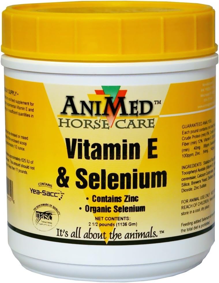 AniMed Vitamin E, Selenium & Zinc Supplement for Pets (2.5 lb / 1.13 kg) - görsel 1