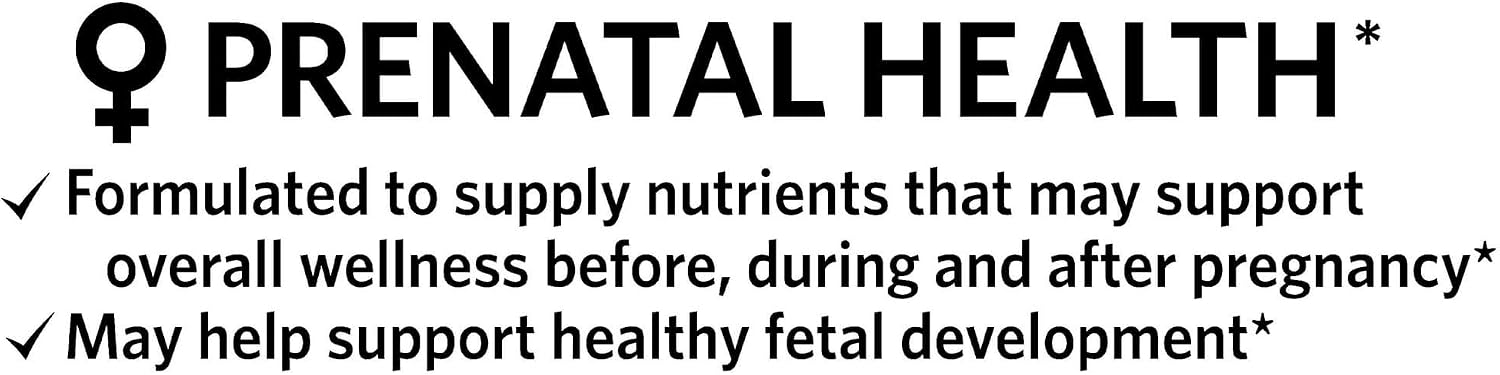 Spring Valley Prenatal Multivitamin | Essential Nutrients for Pregnancy | 100 Tablets - görsel 6