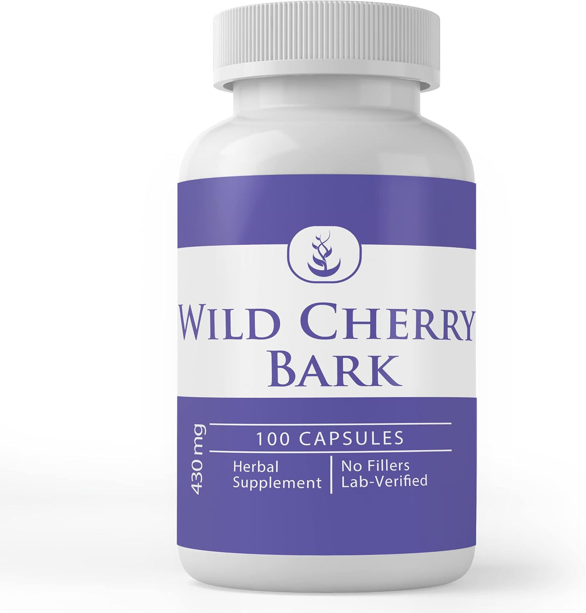 PURE ORIGINAL INGREDIENTS Wild Cherry Bark (100 Capsules), Always Pure, No Additives Or Fillers, Lab Verified - görsel 1