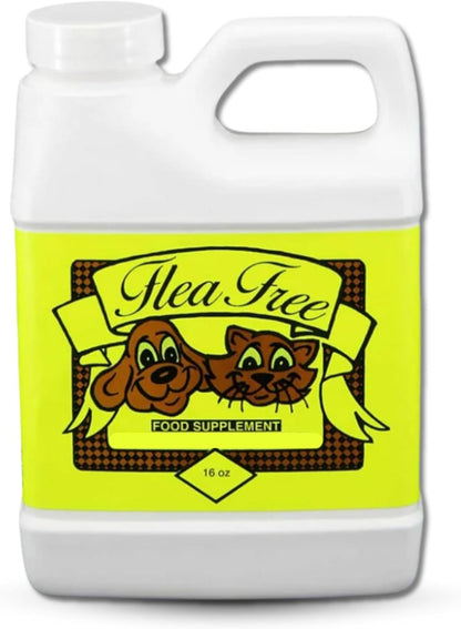 Flea Free Pure Organic Food Supplement - Anti-Flea Dog Vitamins (946 ml)