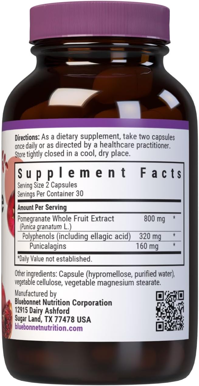 BlueBonnet Super Fruit Pomegranate Extract Supplement, 60 Capsules - görsel 2