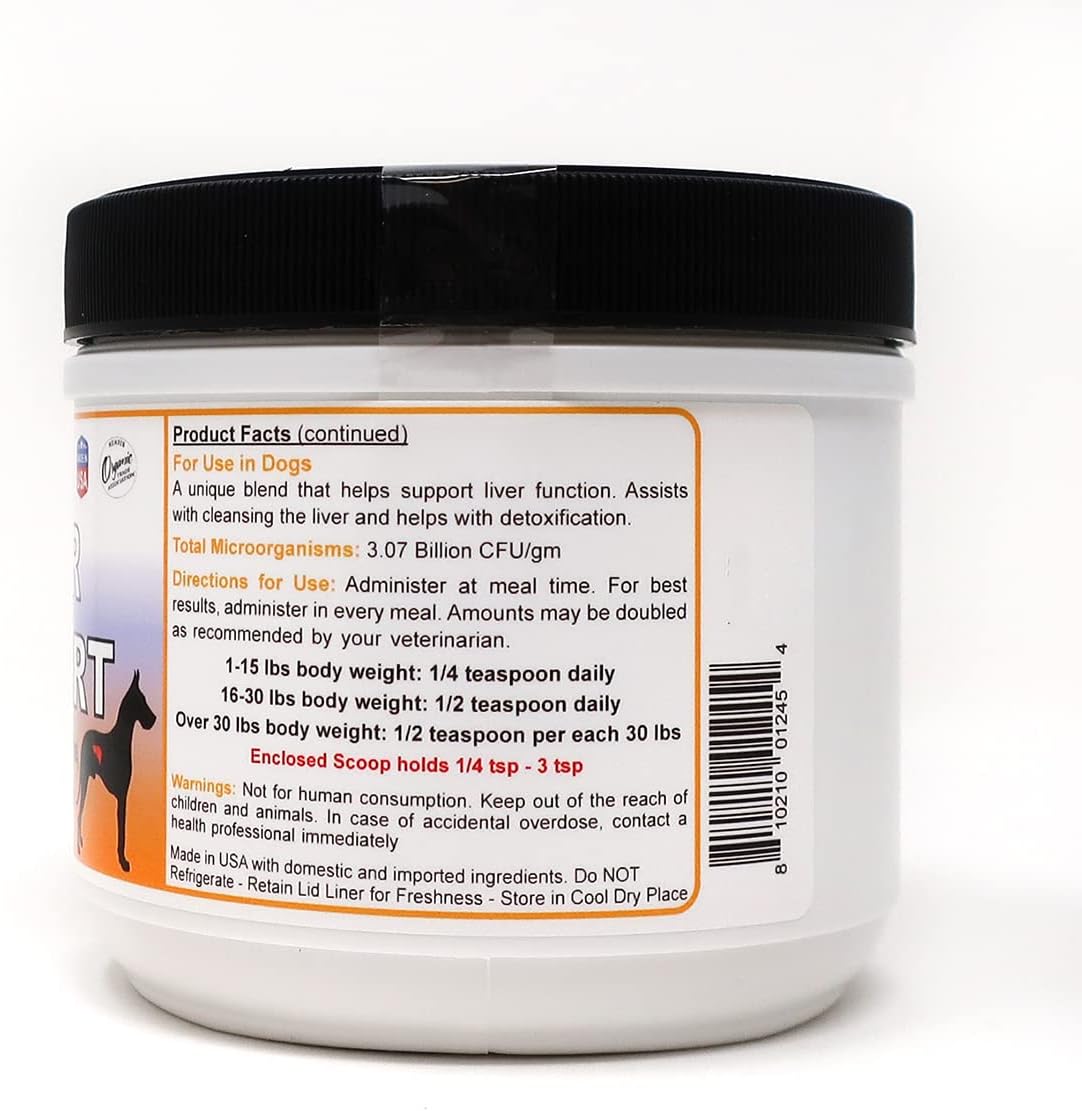 Dogzymes Liver Support (8 Ounce) - görsel 2