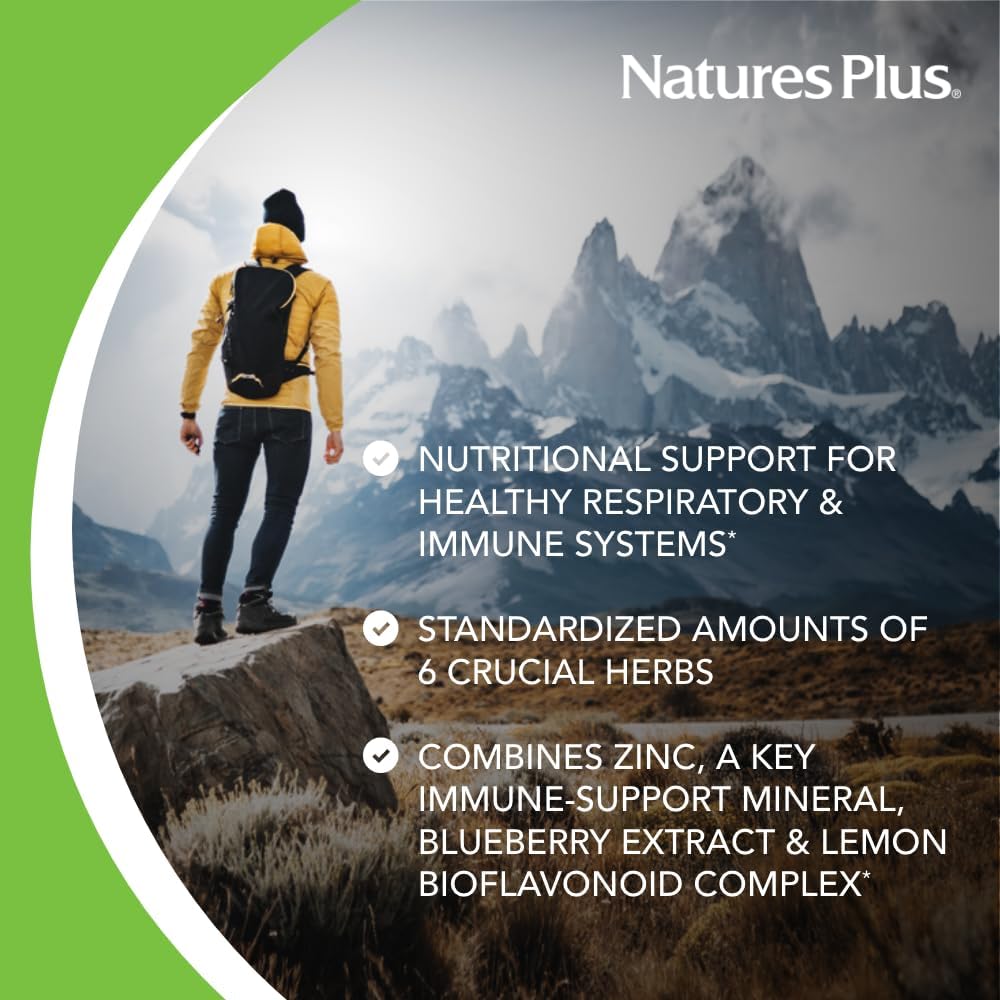 NaturesPlus Advanced Therapeutics Aller-7 Rx-Respiration - 60 Vegetarian Capsules - görsel 3