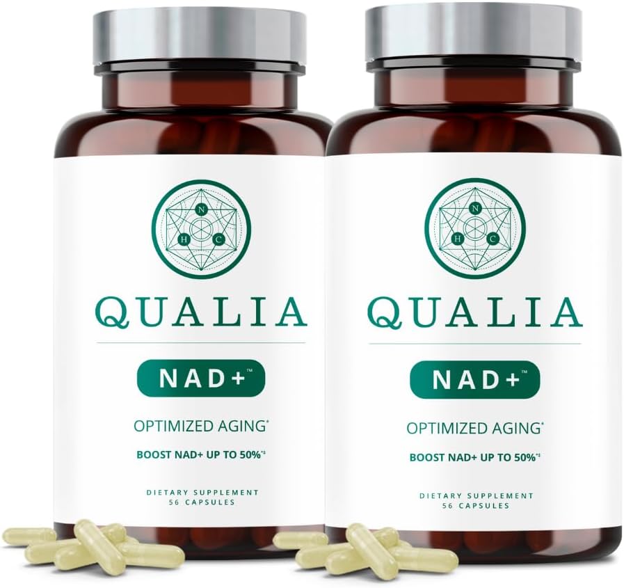 Qualia NAD+ Supplement – Nicotinamide Riboside, Niacin and Niacinamide (3-Month Supply) - görsel 10