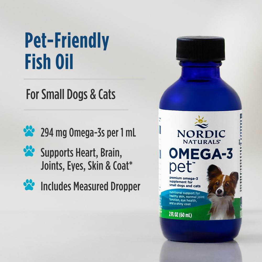 Nordic Naturals Omega-3 Pet, Unflavoured - 2 oz - görsel 3