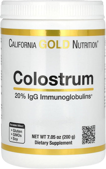 California Gold Nutrition Colostrum, 200 g