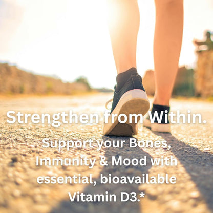 Paradise Herbs Earth's Blend Vitamin D3 with – Bone Health: Vitamin D contributes to the normal absorption and – Image 5
