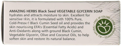Amazing Herbs Black Seed Vegetable Glycerine Soap