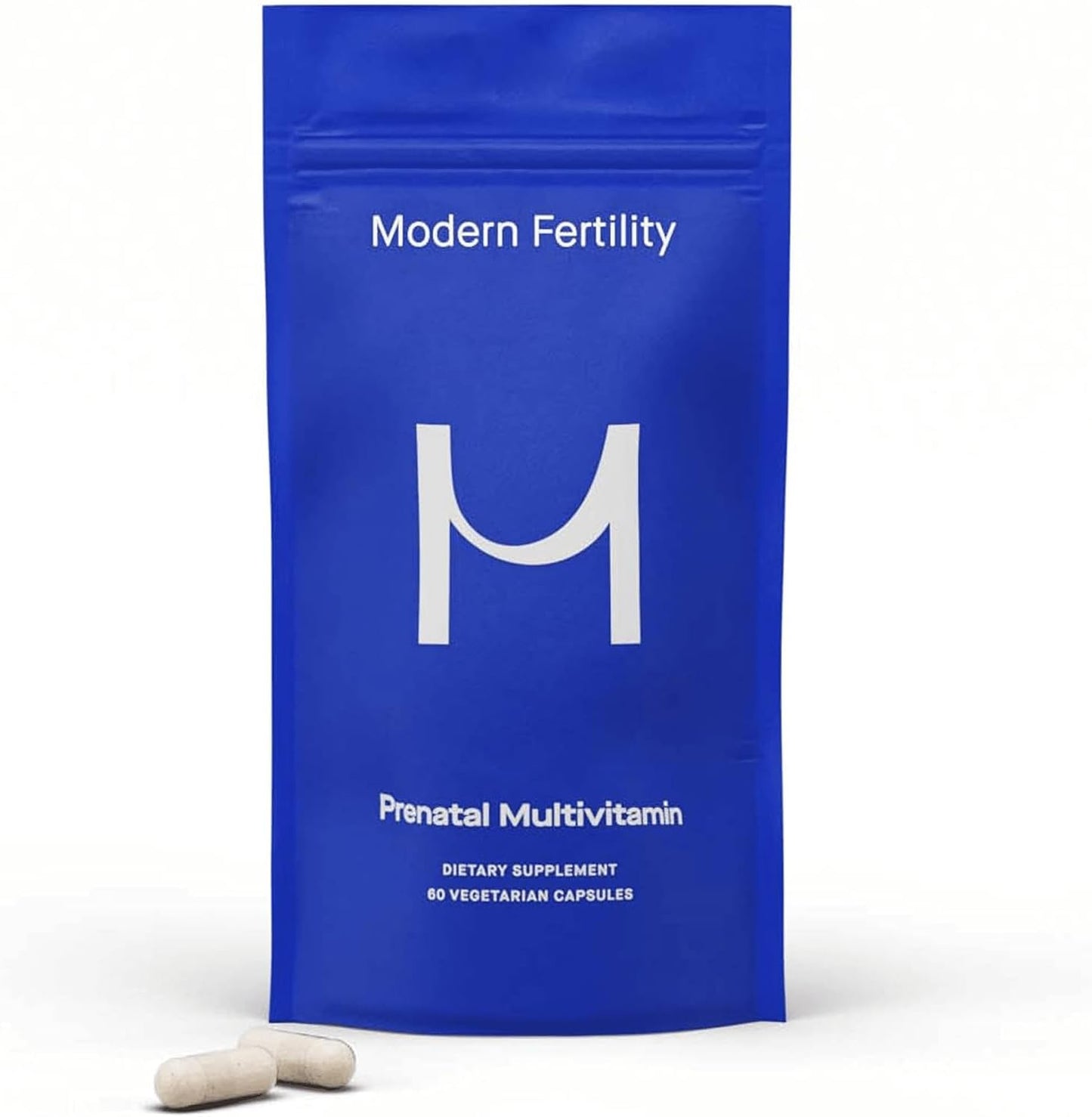 Modern Fertility Prenatal Multivitamin – 12 Essential Nutrients for Before, During, and After Pregnancy (60 Capsules) - görsel 1