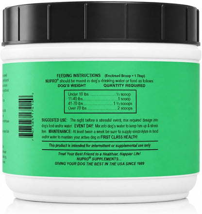 NUPRO Custom Electrolytes for Dogs | Supports Hydration and Fluid Balance – 454 g