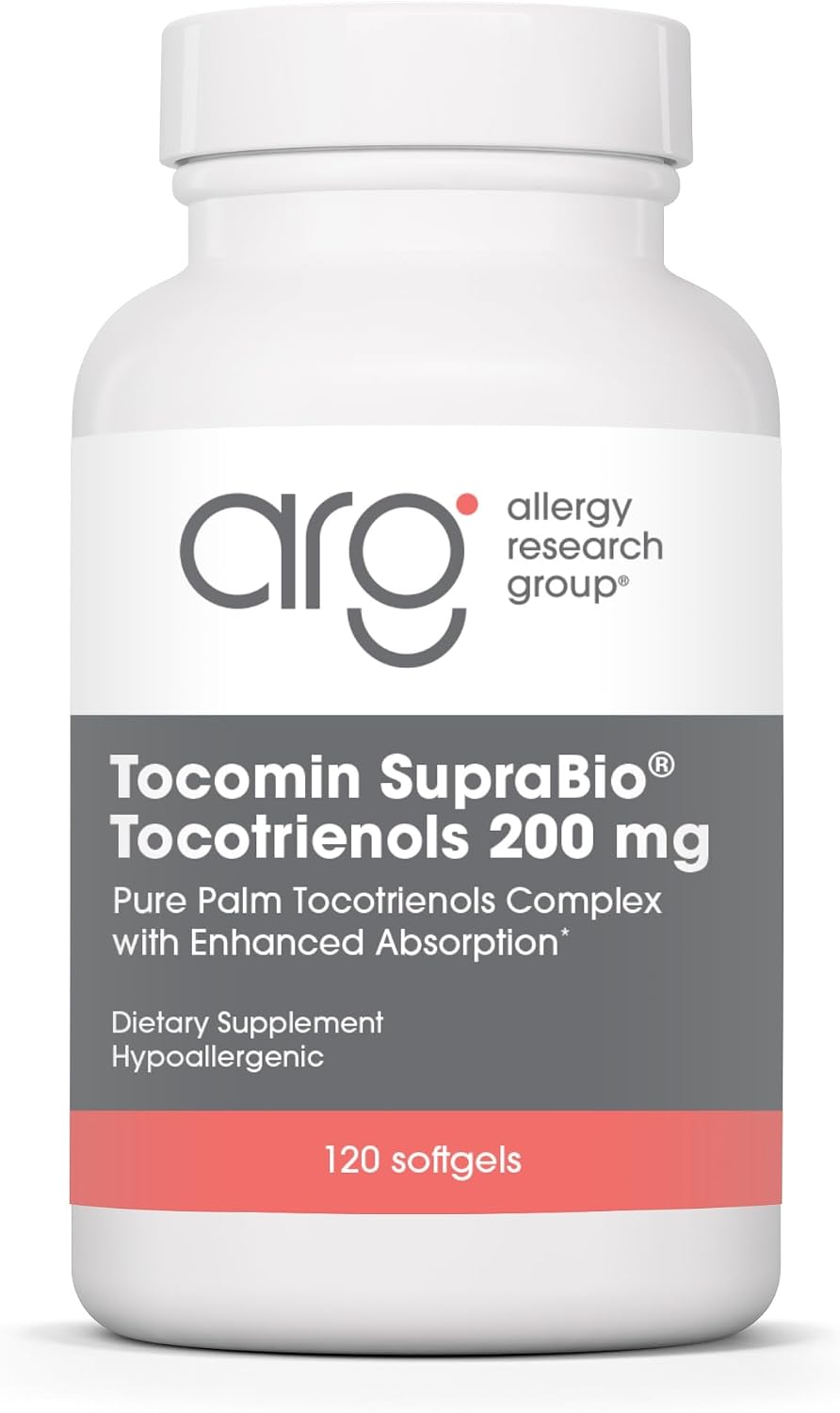 Tocomin SupraBio Tocotrienols 200 mg - Palm Oil Vitamin E - 120 Soft gel capsules - görsel 1