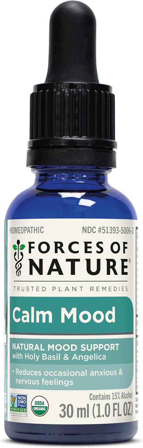 Forces of Nature Calm Mood, Organic Homeopathic Medicine (30 ml)