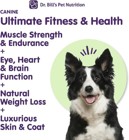 Dr. Bill’s Canine Ultimate Fitness & Health Daily Dog Multivitamin (340g)
