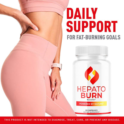Hepato Burn (2 Pack) - 120 Capsules - Liver and Metabolism support Supplement | LIVORKA
