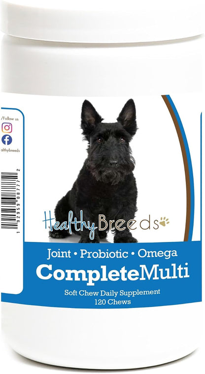 Healthy Breeds Scottish Terrier All-in-One Multivitamin Soft Chew, 120 Chews