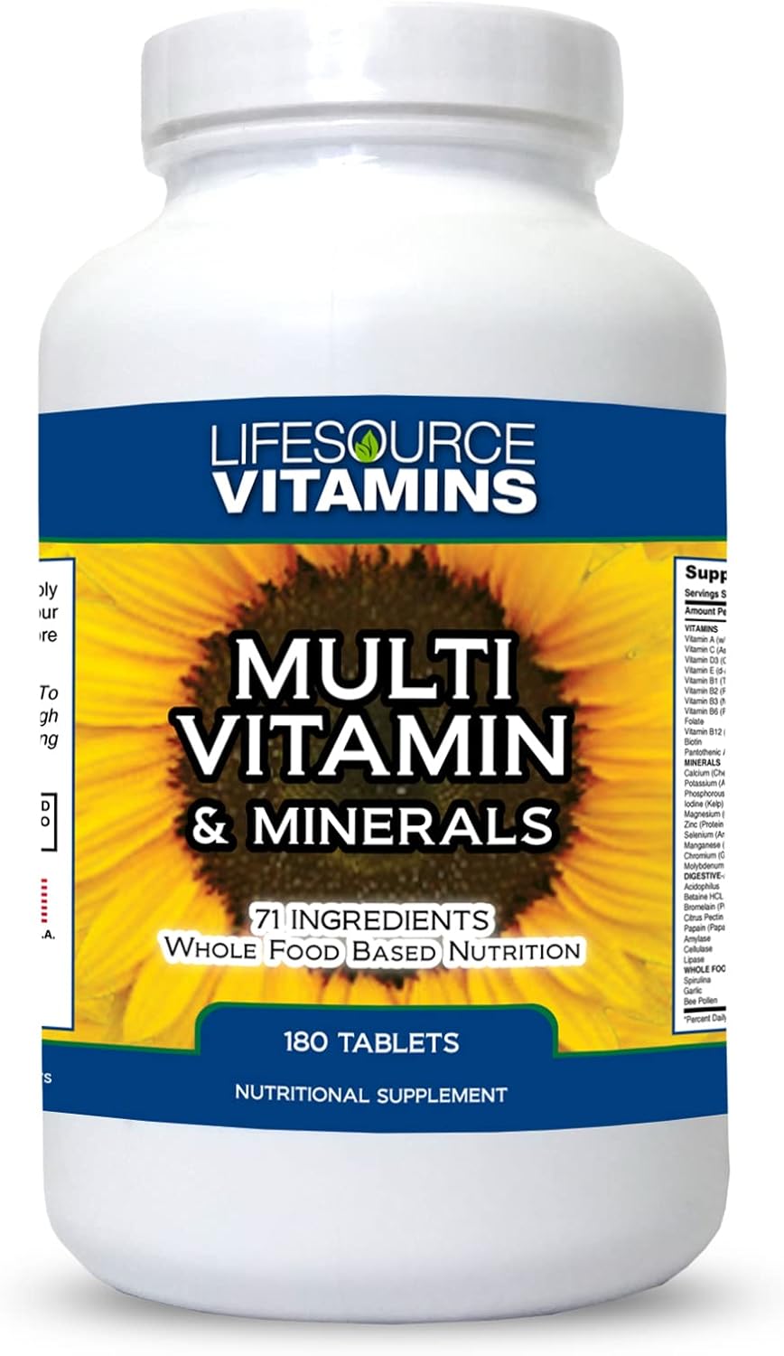 LifeSource Complete Multivitamin & Minerals (180 Tablets) - görsel 1