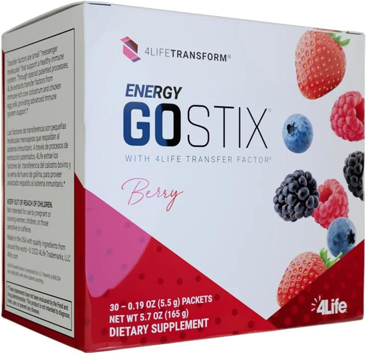 4Life Energy Go Stix Orange Citrus Drink Mix with Amino Acids, 30 Sachets – Image 7