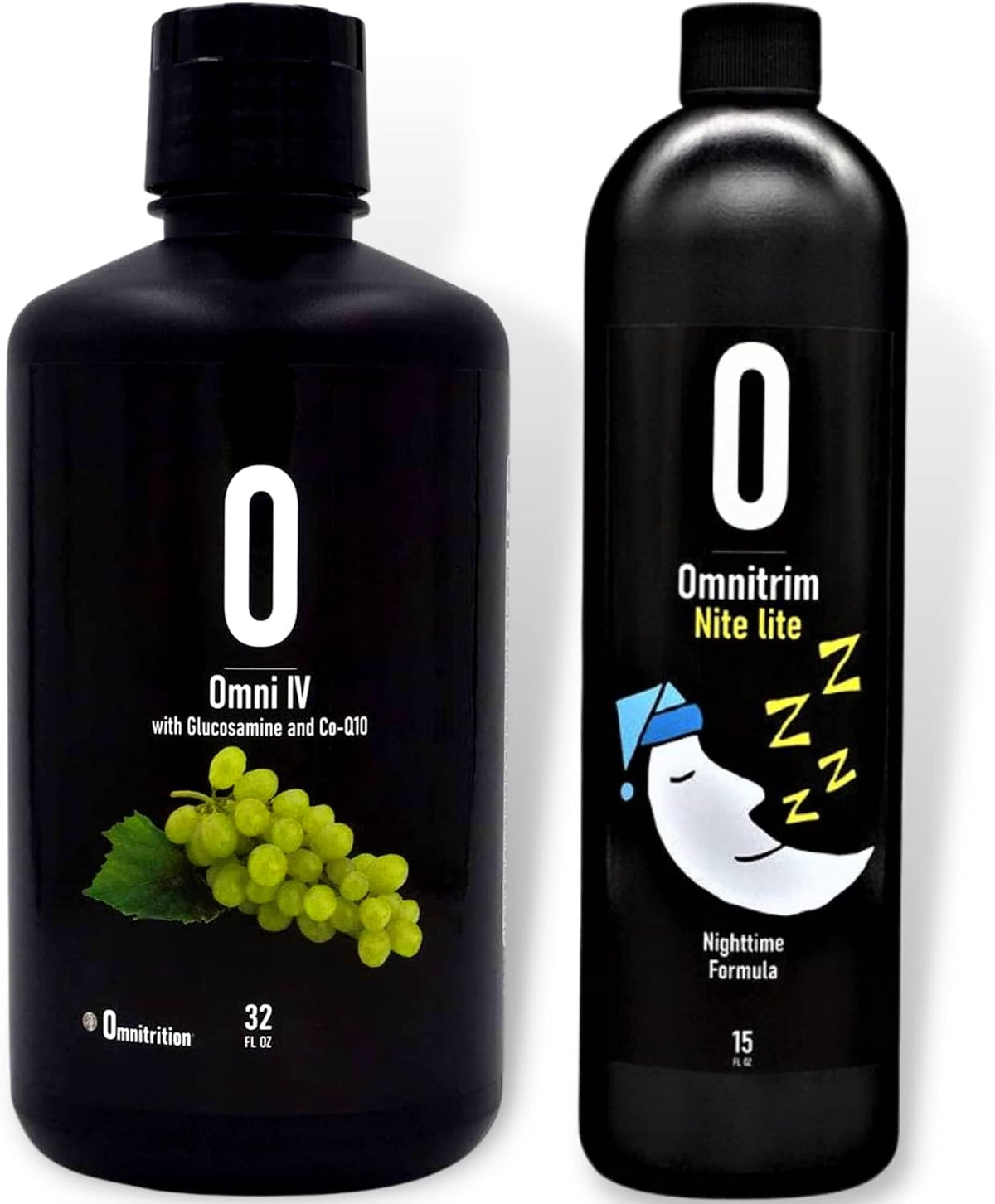 Omnitrition AM and PM Bundle – Omni IV Liquid Vitamin with Glucosamine & OmniTrim Nite Lite - görsel 1