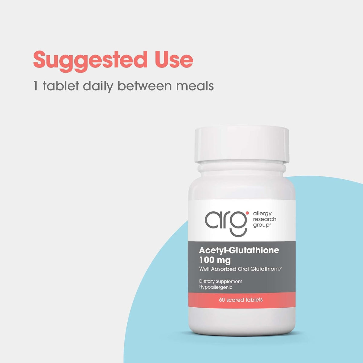 ARG Acetyl-Glutathione 100 mg – 60 Tablets - görsel 4