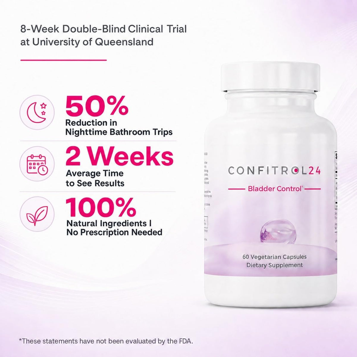 Confitrol24 Bladder Support Supplement for Women - görsel 6