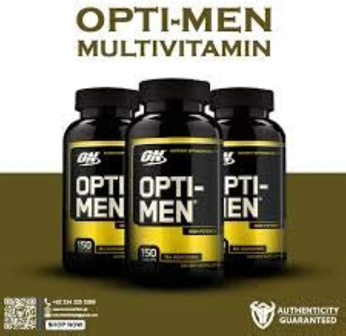 Optimum Nutrition Opti-Men Food Supplement, 150 Tablets - görsel 3
