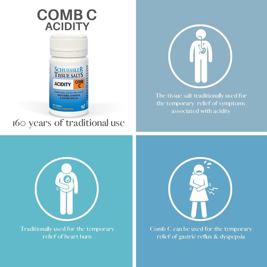 Schuessler Combination C Tissue Salts Tablets - görsel 2