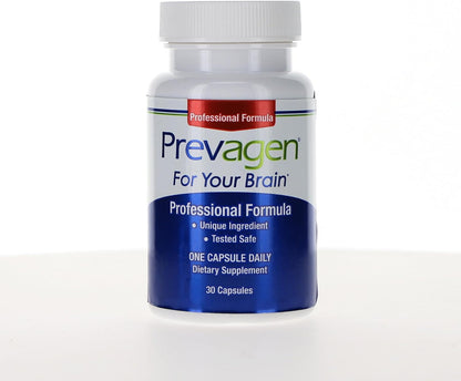 Prevagen Professional Formula - 30 Capsules (30-Day Supply) - Brain Food Supplement with Apoaequorin and Vitamin D3