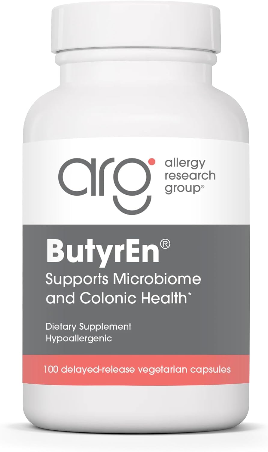 ARG ButyrEn Colon Lining Nutrition – Gut and Colon Health Supplement – 100 Delayed-Release Capsules - görsel 1