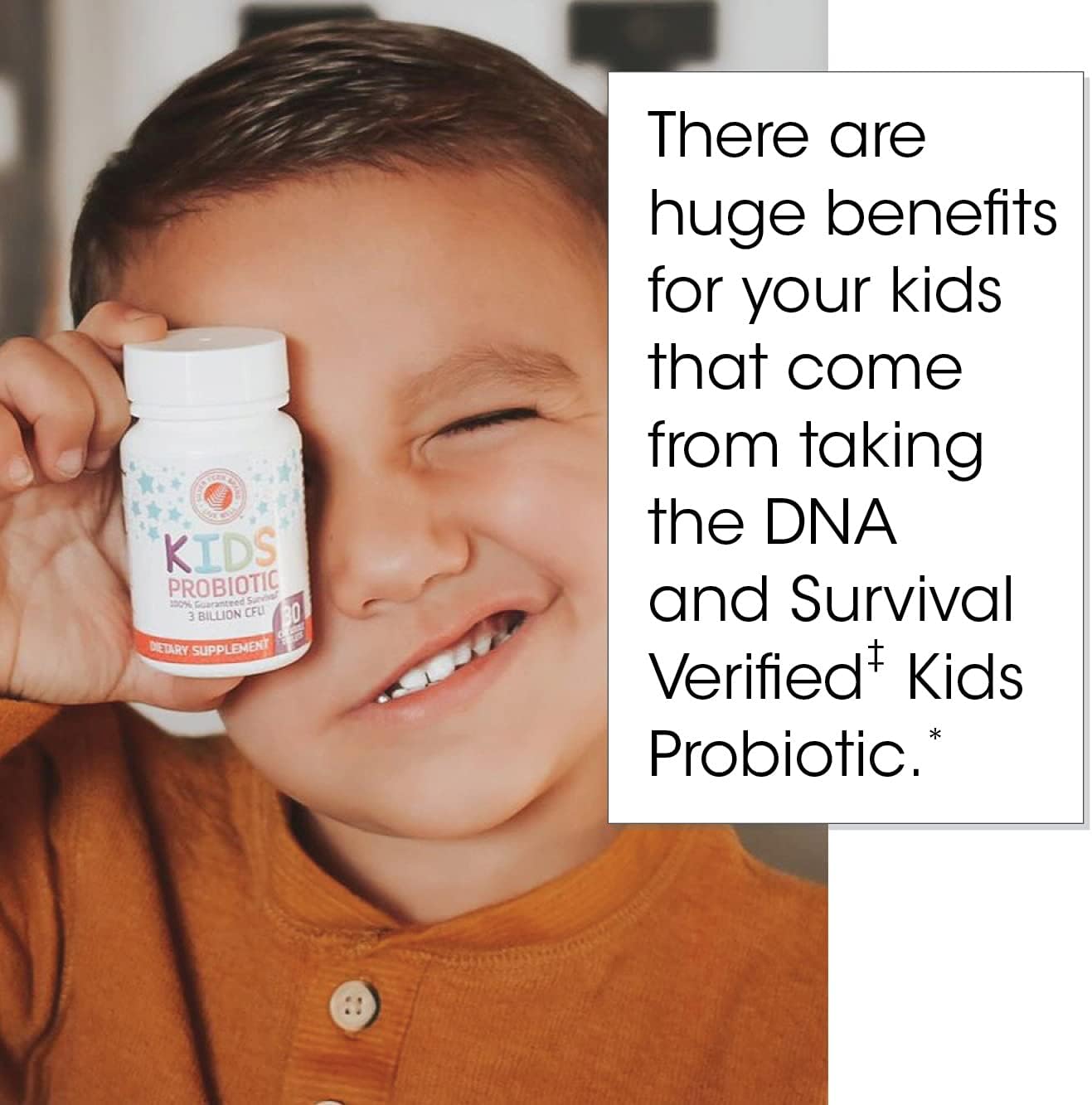 Silver Fern Brand Kids Ultimate Probiotic - 2 Bottles - 30 Chewable Tablets Each - Sugar & Gluten-free - Children's Food Supplement - DNA & Survivability Verified - Digestive & Immune Support - görsel 4