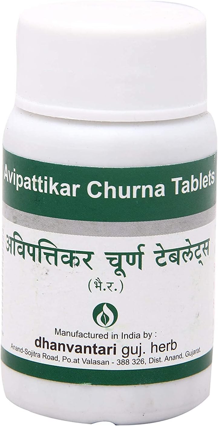 Ayucine Forever Dhanvantari Avipattikar Churna Tablet (120 Tablets, Pack of 4) - görsel 1