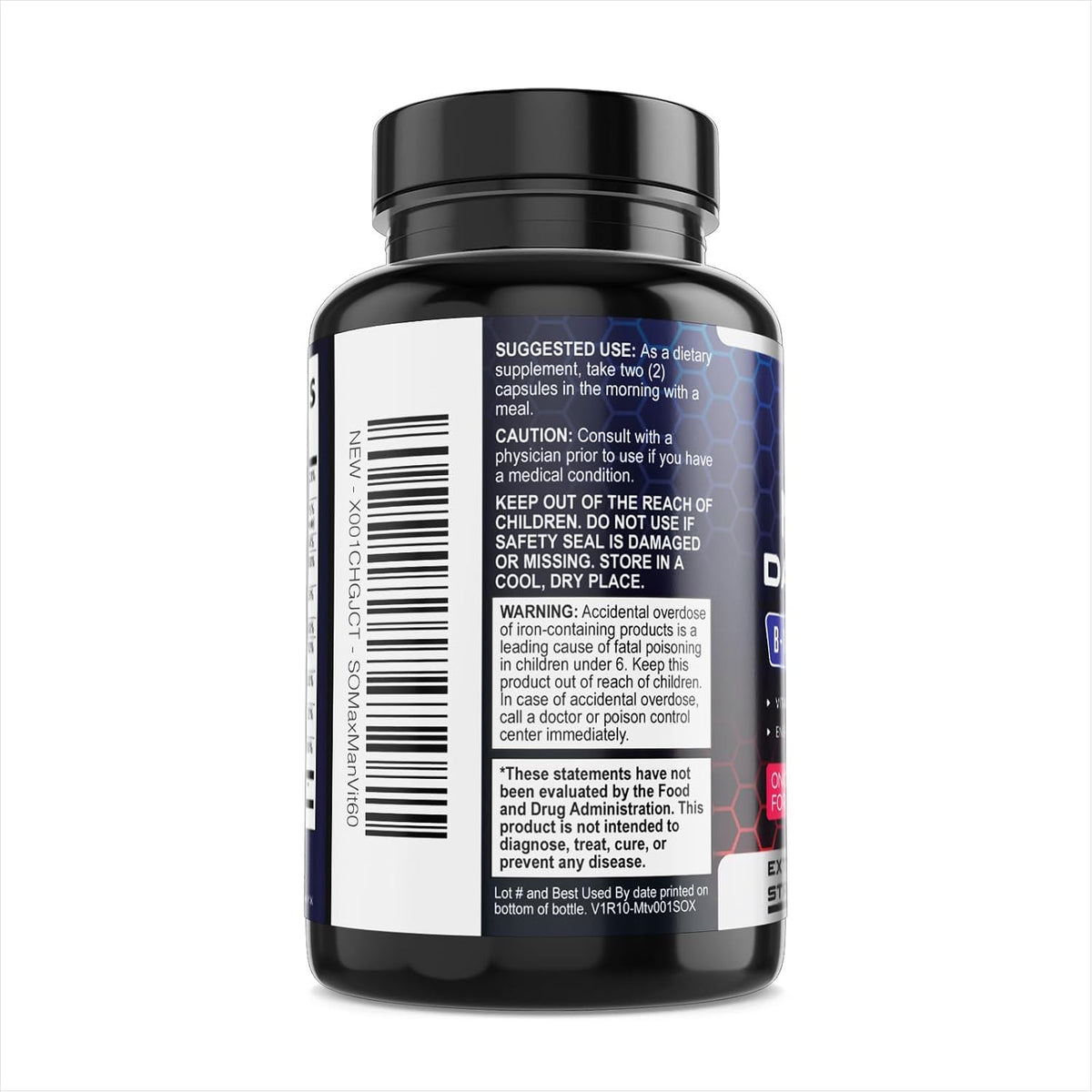 Men’s Daily Multivitamin – 60 Capsules - görsel 8