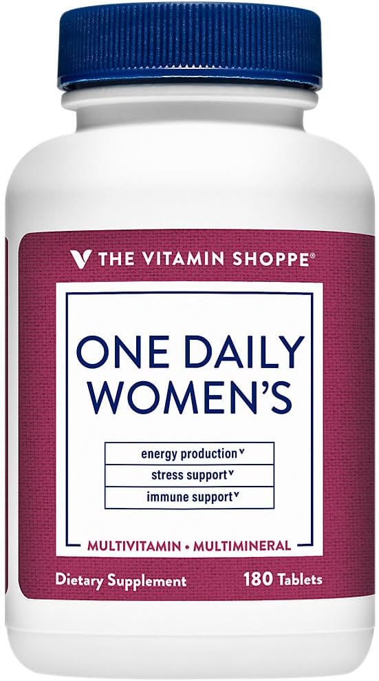 The Vitamin Shoppe One Daily Women's Multivitamin - 180 Tablets - görsel 1