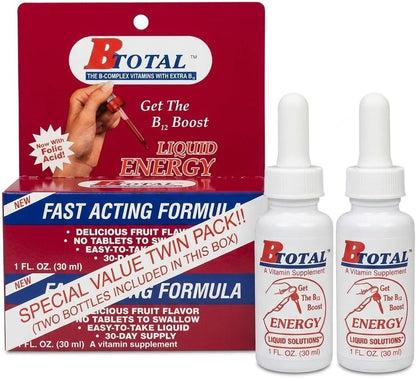 The B-Total Solution - Sublingual B Vitamins - Twin Pack