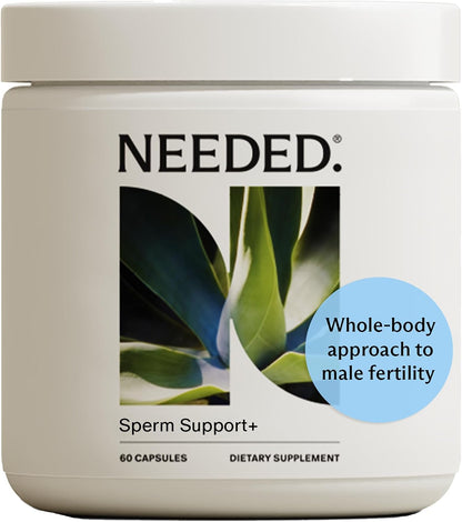 Needed. Sperm Support - Male Fertility Supplement - 60 Capsules