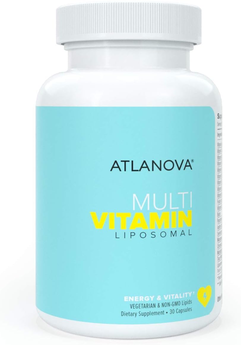 ATLANOVA True Liposomal Multivitamin and Multimineral Supplement - 30 Capsules - görsel 1